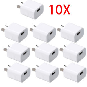 2pcs/5pcs/10pcs AU Plug 5V 2A Interface USB Power Adapter Plug Wall Charger For iPhone Samsung Smart Phone Australia
