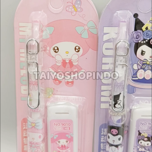 TAIYO Pensil Mekanik dan Refill 05mm HB Karakter Isi Ulang Stationery Perlengkapan Sekolah Anak