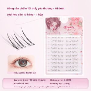 Faiccia | Mi Giả Dài Thiên Nhiên Không Cần Keo