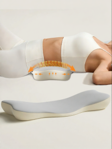 Sleeping Lumbar Support Pillow For Disc Protrusion & Muscle Strain