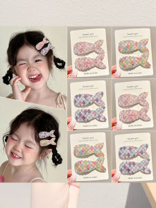 NING ZHOU | Colorful Glitter Mermaid Hair Clip Headwear