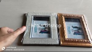 Bingkai figura frame foto 5R (13x18 cm) minimalis warna warni