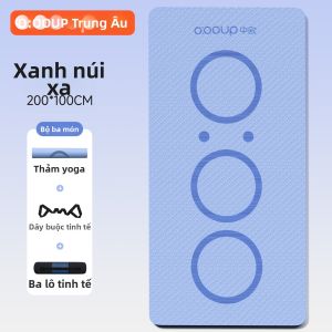 O:OOUP | Thảm Tập Thể Dục Không Trượt Im Lặng Dày và Rộng