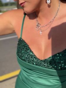 Romagic Red Mermaid Evening Prom Gown Không Tay Spaghetti Dây Đeo Cổ Chữ V Màu Xanh Lá Cây Xẻ Tà Đen Dài Váy Dự Tiệc Cưới Chiều Dài Sàn Nhà