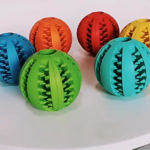 Mainan Gigitan Bola Karet Anjing Kucing | Chewing Toy | Teeth Cleaning Ball | Mainan Pembersih Gigi