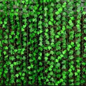 Daun Rambat Gantung (10 sulur ) / Daun Rambat Dekorasi/ Daun Rambat Hiasan