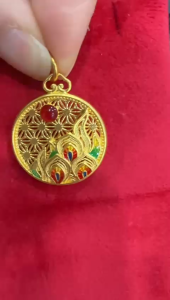 Poh Heng Jewellery 24K Solrise Pendant in Yellow Gold[Price By Weight]