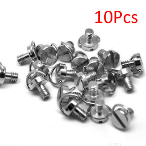 1/4" D-Ring Screws For DSLR Camera Tripod Monopod Quick Release Plate Folding D-Ring Adapter Bolt Camera Cage Rig Fixing Screws