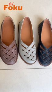 FOKU Sepatu Flat Wanita ️Slip On Lembut Kerja Flatshoes Terbaru