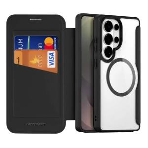 Dux Ducis | Ốp Lưng Ví Từ Tính DUX DUCIS Folio Cho Samsung Galaxy S26 Ultra/Plus S25 Ultra/Edge - Chống Sốc Chống Xước Có Khe Đựng Thẻ Hỗ Trợ MagSafe