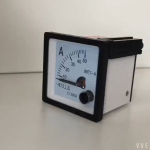 Ampere Meter Analog Via CT 5A Fort Panel Meter 99T1-A