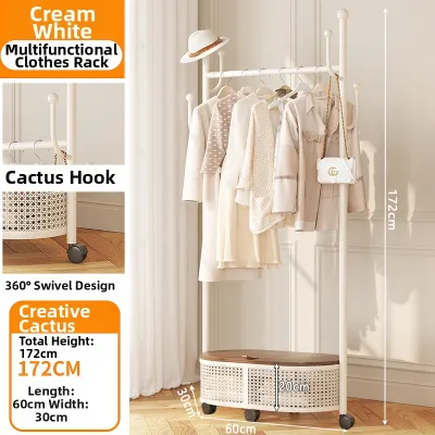 Full Length Mirror and Coat Rack Combo
