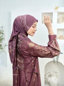 DYN - Aceh Signature Scarf "Indonesian Culture Series" DYN SIGNATURE Hijab Persegi Kerudung Segiempat Voal Printing Motif Premium DYN CLOTHINGLINE