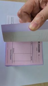 Carbonless Petty Cash Voucher 2 Ply 100 Sheets Sold Per 1Pad