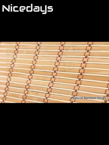 Bamboo Blinds Outdoor Roll Up Bamboo Blinds For Window Household Sun Shading Roller For Balcony Bamboo Shades for Windows Light Filtering Sun Shade Curtain for Indoor Outdoor Home