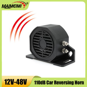 12V-48V 110dB Car Backup Warning Reversing Horn Siren Truck Beeper Buzzer Sound Speaker Reverse Reminder Waterproof Warning Horn