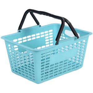 Supermarket Shopping Basket Shopping Basket Basket Plastic Thickened Large Snack Shopping Basket Basket Sub-Convenience Store