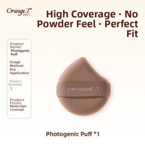 ORANGE T | Dedicated Foundation Applicator Sponge Soft Lightweight Breathable Flawless Coverage