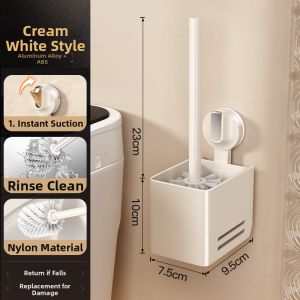 TIANDIYU | No-Deadzone Wall-mounted Toilet Brush
