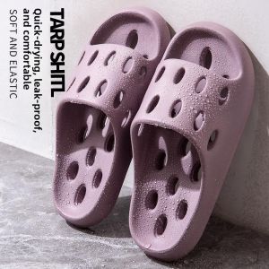 MONLEYTA | Quick Dry Mens Slippers German Leak Proof Non-Slip Bath Shower Home Use Comfortable EVA Material All Season Footwear