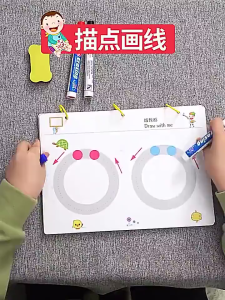📦Ready Stock Kid Tracing Workbook Preschool Kids Learning Training Book Educational Toy with Erasable Pen