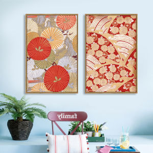 Zen Style Wall Hanging Painting Zen Floral