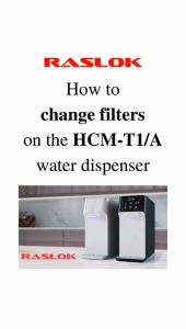 RASLOK Water Filters Replacement Set for HCM-T1
