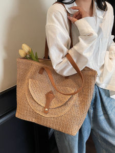 TANGKOU | Woven Beach Bag Large Capacity