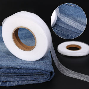 60Meters/Roll Double-sided Non-woven Interlining Adhesive Fabric Cloth Iron On Hem Tape Interlining Web DIY Sewing Crafts