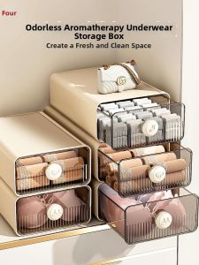 Three-in-one Underwear Organizer Drawer Storage Box