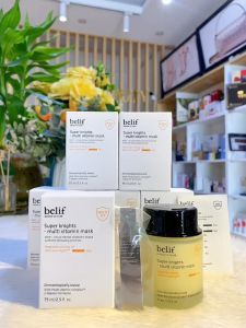 Mặt Nạ Ngủ Dưỡng Sáng Da Belif Super Knight Multi Vitamin Mask 75ml và 25ml