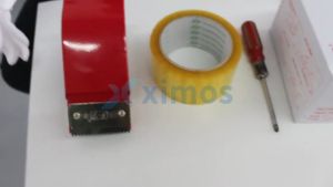 Xximos 2" Heavy Duty Metal Tape Dispenser Lightweight For Sealing Heavy Duty Up Tape Capacity