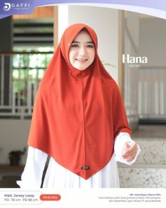 Daffi Hijab - Jilbab jumbo syari HANA series hijab sehari hari