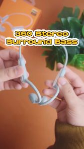 Olike EBC01 Bone Conduction Wireless Headset Earphone Bluetooth IPX56 Bass 12 Jam Playing Time