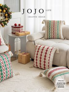 Modern Simple Bedroom Living Room Pillowcase Home Pillow Cover Jojos L. PD.Erqing Cotton Diamond Shape from Mainland China