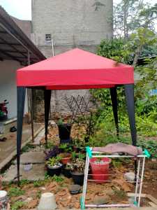Tenda cafe 2x2 (Tenda bongkar pasang) murah meriah