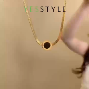 Yesstyle Kalung Titanium Anti Karat Kalung Emas Cantik Aksesoris Necklace