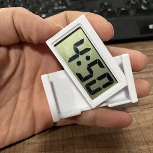 Car Electronic Clock Small Digital Clock With LCD Time Day Display Mini Automotive Digital Clock Car Truck Dashboard Air Vent