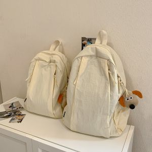 LUSUO | Womens Travel Commuter Canvas Lightweight Backpack