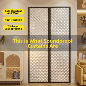 Watthour | Soundproof Magnetic Thermal Insulated Windproof Door Curtain
