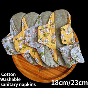 Betty Bear 23cm/18cm Antibacterial Pads New Day and Night Combination Graphene Antibacterial Washing Cotton Pads Reusable Washable Sanitary Napkins Panty lining