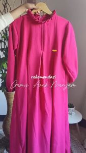 Gamis Anak Crinkle Airflow & Maryam Series 3-12 Tahun