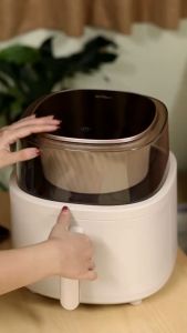 Nồi chiên không dầu 6L Bear QZG-F15G1 chống dính chín đều mặt không cần ttrở màn hình cảm ứng