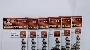 BERKLEY ESSENTIALS CROSS-LOK SNAP SWIVEL