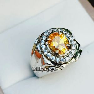 CINCIN BATU YELLOW TOPAS MINIMALIS