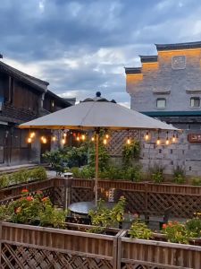 Dây led đúc trang trí ngoài trời sân vườn quán xá