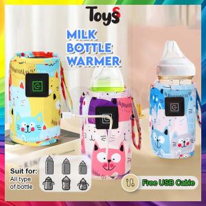 🔥Toyss Portable Milk Warmer Wireless Usb Milk Warmer Pemanas Susu Baby Pemanas Susu Baby Travel Milk Warmer Portable 溫奶器
