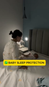 Automatic Night Light Adjustable Direction 360° LED Useful For Treasure Mother Nursing Yellow and White Light