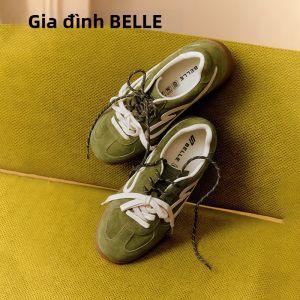 BELLE | Giày Thể Thao Dây Xỏ Hai Lần Đế Mỏng