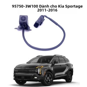 Camera Lùi Kia Sportage 95750-3W100 Tương Thích Với Các Mẫu Xe 2011-2016 Ống Kính Nhựa & Kính Góc Nhìn 170 Độ °   Góc Nhìn Của Cáp Có Dây 6M